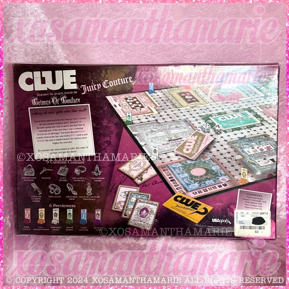 Juicy Couture Clue Game - Picture 2 of 16